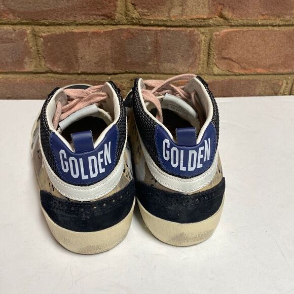 Golden Goose Mid Top Star Desert Camouflage Lace Up Sneakers Size 37 - Picture 4 of 9